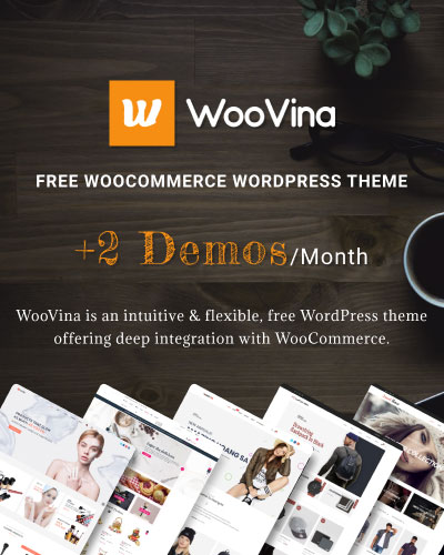 WooVina - Free WooCommerce WordPress Theme