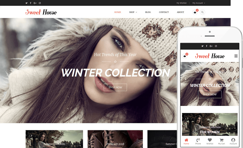 Sweet House WooCommerce Theme