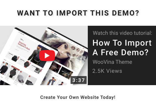 Want to import this demo?