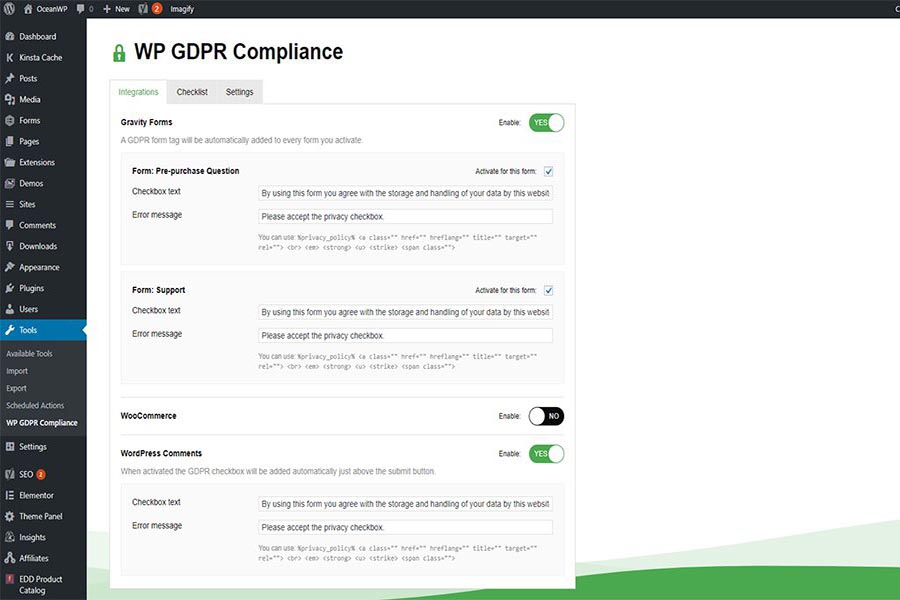 How to Make your Site GDPR Compliant? 