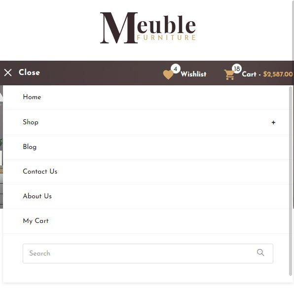 Mobile Menu Styles & My Library Post Type