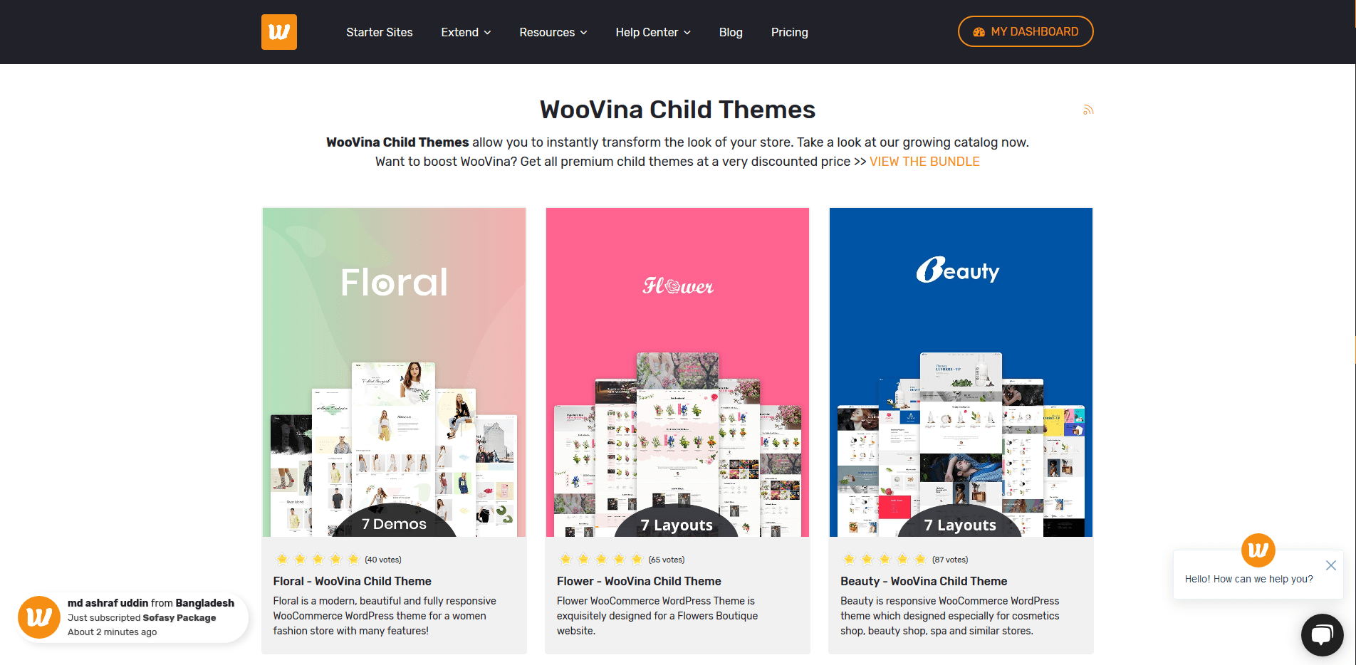 How to install and import demos of a child theme?