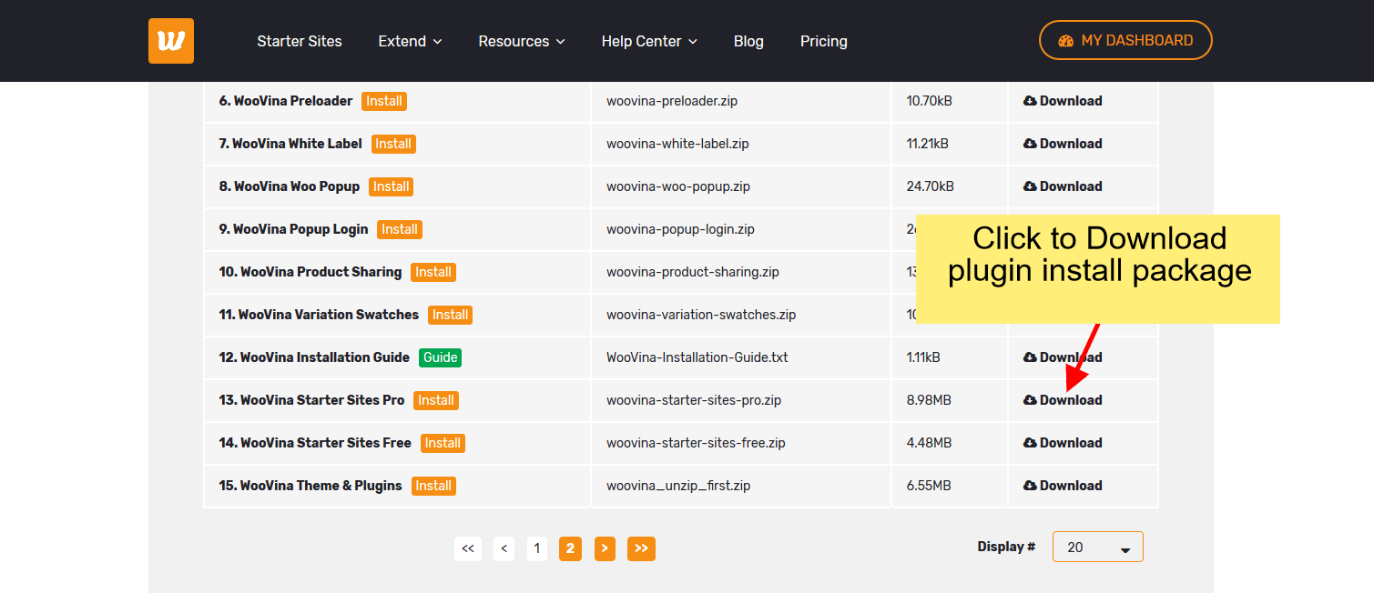 How to Import a Website Demo