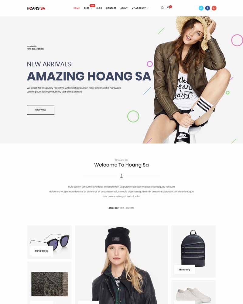 Hoang Sa – Modern and Fashionable Demo