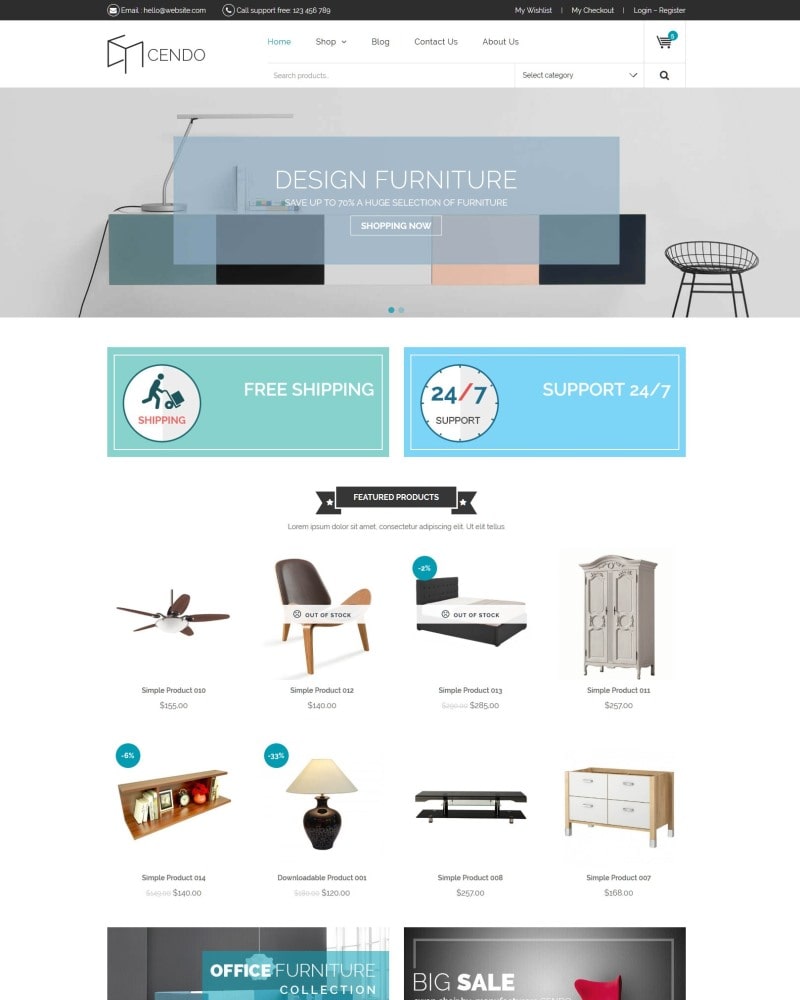 Top Demos Of Woovina Theme For Home Furniture Stores Woovina